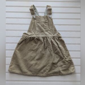 Zara Kids Tan Corduroy Dress